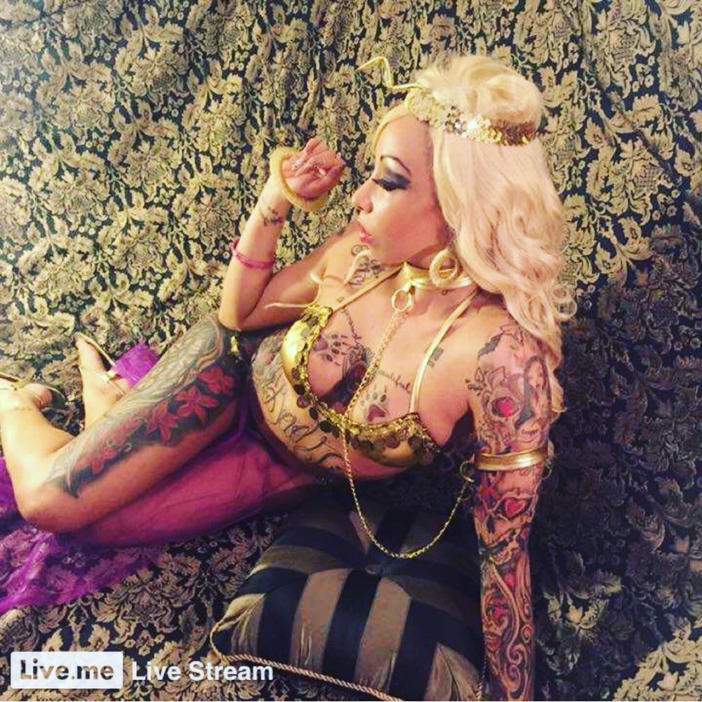 Gold and Purple Women's Costume Set